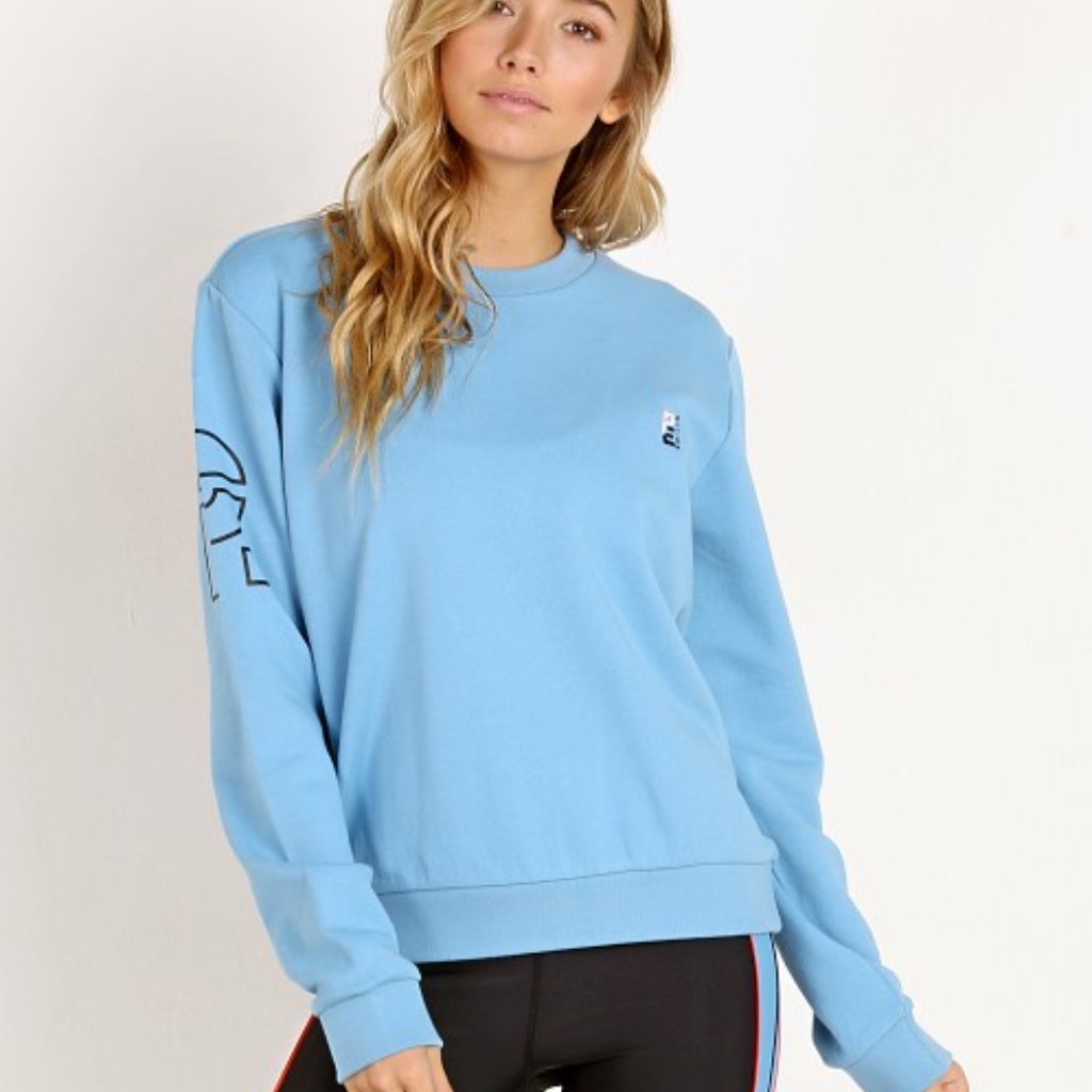 Pe Nation The Moneyball Sweater Sky Blue Size Large